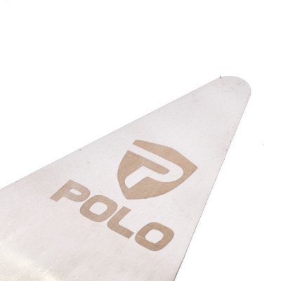 เกรียงสามเหลี่ยมสแตนเลส POLO รุ่น P561-1010 ขนาด 6 นิ้ว (12ชิ้น/กล่อง)