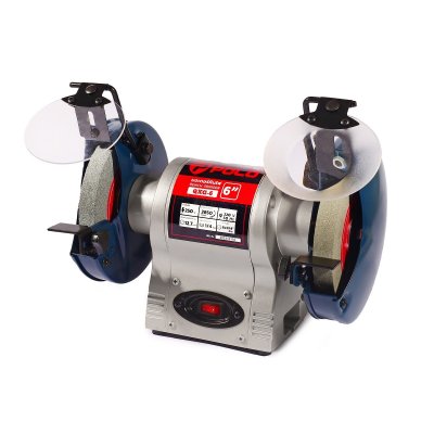 มอเตอร์หินไฟ POLO รุ่น QXG-6 ขนาด 6 นิ้ว (150 มม.) 1/4 HP