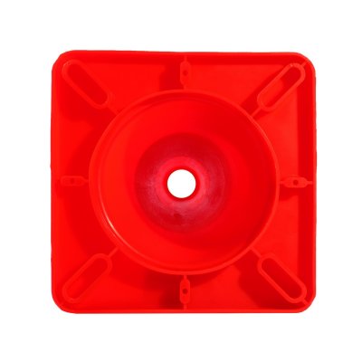 กรวยจราจร PVC คาดแถบสะท้อนแสง สูง (45CM/70CM) POLO รุ่น P591-0015