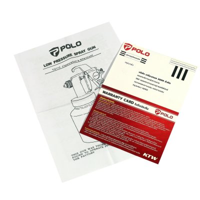 กาพ่นสี 1000 CC ลมผ่านตลอด POLO รุ่น TG112