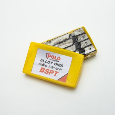 ฟันต๊าปอัลลอยด์ POLO BSPT ขนาด 1/2-4 นิ้ว (4 ชิ้น/ชุด)