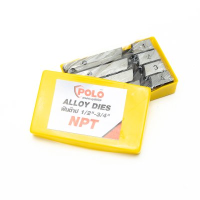 ฟันต๊าปอัลลอยด์ POLO NPT ขนาด 1/2-3 นิ้ว (4 ชิ้น/ชุด)