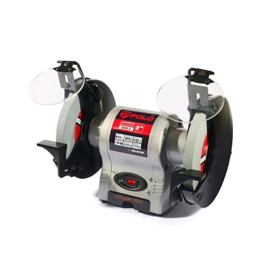 มอเตอร์หินไฟ POLO รุ่น QXG-8 ขนาด 8 นิ้ว (200 มม.) 1/2 HP