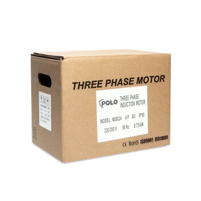 มอเตอร์ไฟฟ้า POLO 1 HP 380V 3สาย 4P รุ่น MS 8024