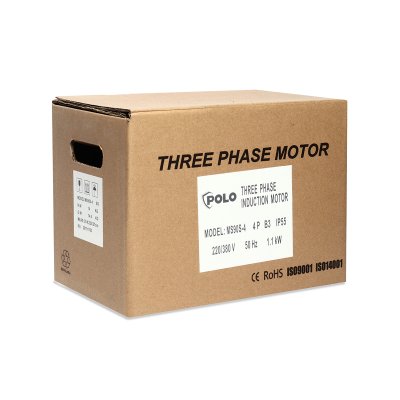 มอเตอร์ไฟฟ้า POLO (90S-4 1.5HP/90L-4 2HP) 380V 3สาย 4P รุ่น MS