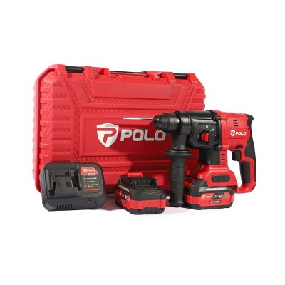 สว่านโรตารี่ไร้สาย POLO 20V 26 มม 4.0Ah*2 รุ่น PRH201C2