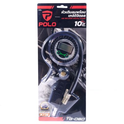 หัวเติมลมพร้อมเกจ์ดิจิตอล POLO รุ่น TG-06D