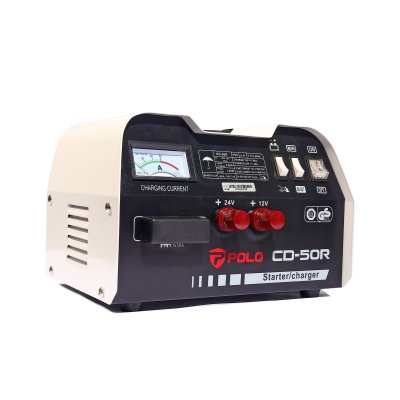 เครื่องชาร์จแบตเตอรี่ POLO 40A สตาร์ทได้ รุ่น CD50R