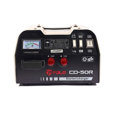 เครื่องชาร์จแบตเตอรี่ POLO 40A สตาร์ทได้ รุ่น CD50R