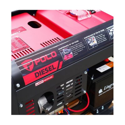 เครื่องปั่นไฟดีเซล 5.5 KW ระบบเปิด POLO รุ่น PDX7500E