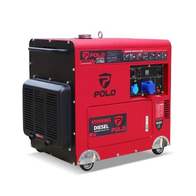 เครื่องปั่นไฟดีเซล 6.5 KW ระบบเงียบ POLO รุ่น KDX8500ES