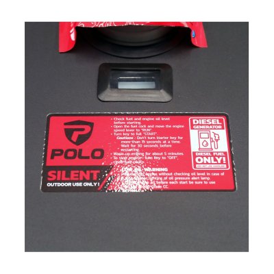 เครื่องปั่นไฟดีเซล 8.5 KW ระบบเงียบ POLO รุ่น KDX11000ES