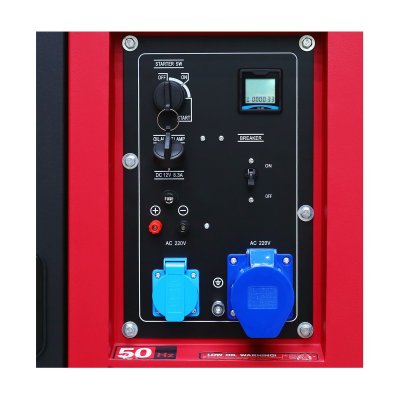 เครื่องปั่นไฟดีเซล 8.5 KW ระบบเงียบ POLO รุ่น KDX11000ES