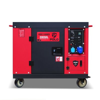 เครื่องปั่นไฟดีเซล 8.5 KW ระบบเงียบ POLO รุ่น KDX11000ES