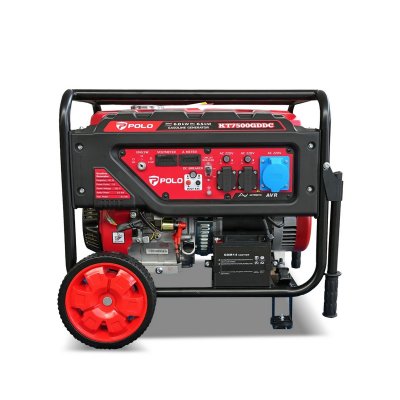 เครื่องปั่นไฟเบนซิน 6.5 KW รุ่น G POLO รุ่น KT7500GDDC