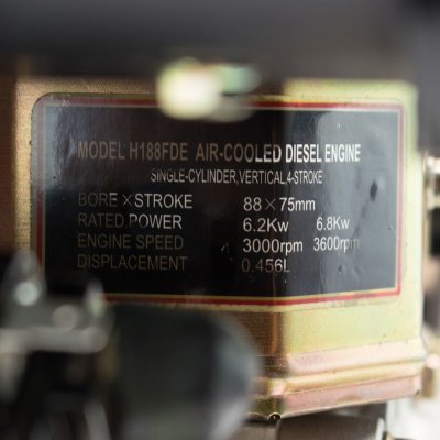 เครื่องยนต์ดีเซล 11 HP สตาร์ทไฟฟ้า POLO รุ่น H188FDE