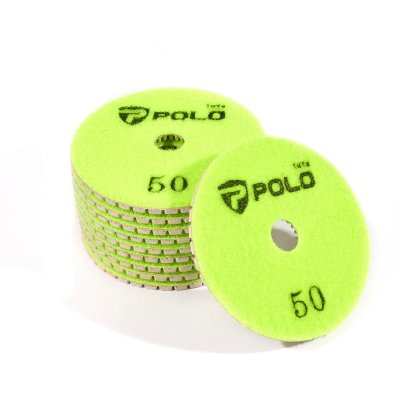 ใบเพชรอ่อนตัว ขัดน้ำ POLO รุ่น P524-0010 (4 นิ้ว #50-#3000)