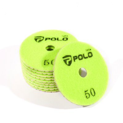 ใบเพชรอ่อนตัว ขัดแห้ง POLO รุ่น P524-1010 (4 นิ้ว #50-#3000)