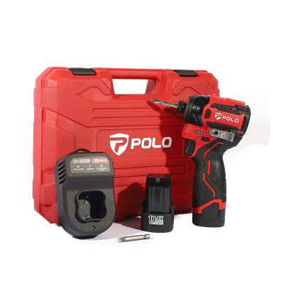 ไขควงกระแทกไร้สาย POLO 16.8V 160Nm 2.0Ah*2 รุ่น PIDV161A2