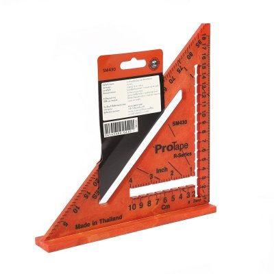 ฉากสามเหลี่ยมสเกลเมตริก ยาว 20ซม./8นิ้ว PROTAPE รุ่น SM430
