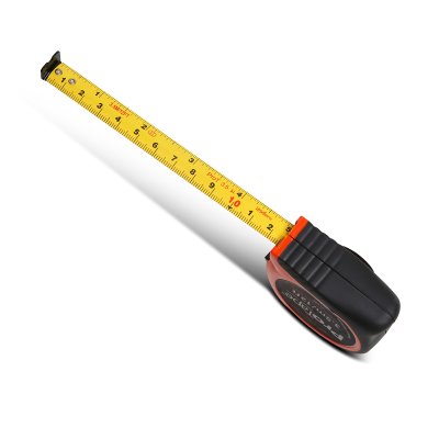 ตลับเมตร 3.5ม./12ฟุต หุ้มยางส้ม/ดำ PROTAPE รุ่น 0-312ME