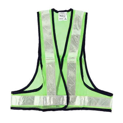 เสื้อกั๊กตาข่ายสีเขียว แสงขาว PROTAPE รุ่น SM420G