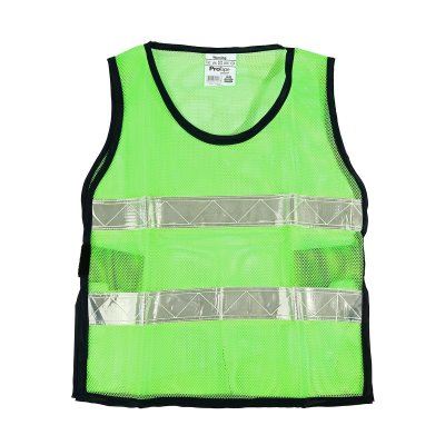 เสื้อสวมตาข่ายสีเขียว แสงขาว 2แถบ PROTAPE รุ่น SM421G
