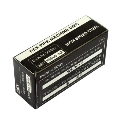 ฟันต๊าป REX/เร็กซ์ รุ่น R022-2240 BSPT (ประปา) HSS (1/4-3/8"/1-2")
