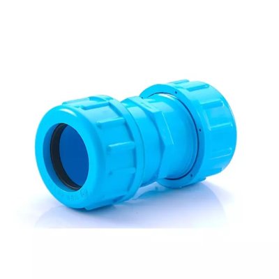 ข้อต่อยูเนี่ยนซีลยางหนา ฟ้า SCG