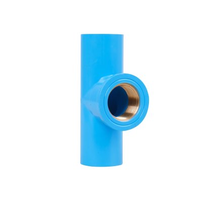 สามทางเกลียวในทองเหลืองหนา SCG