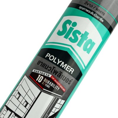 โพลิเมอร์ยาแนว SISTA 290 มล. (สีขาว)