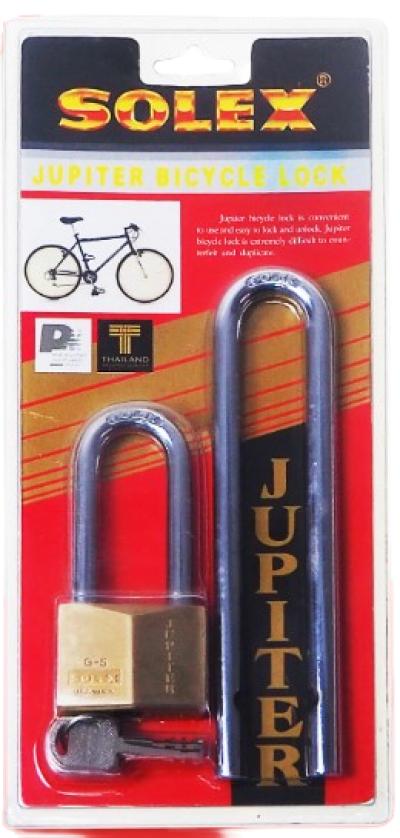 กุญแจล็อคจักรยาน Solex รุ่น Jupiter