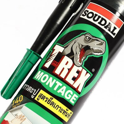 กาวตะปูสูตรน้ำ SOUDAL T-REX MONTAGE SUPER 350 กรัม