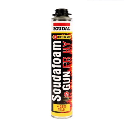 พียูโฟมกันไฟ เกรด B1 SOUDAL รุ่น SOUDAFOAM FR HY GUN (750ML)