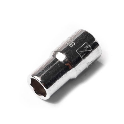 ลูกบ็อกสั้น 6 เหลี่ยม STANLEY 1/4-3/8 นิ้ว เบอร์ 13 รุ่น 86-024–86-308