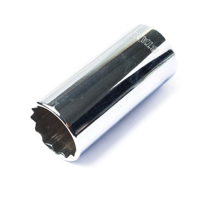 ลูกบ็อกยาว 12 เหลี่ยม 1/2"/3/8" STANLEY รุ่น 86-435–91-286 (เบอร์ 27–3/8")