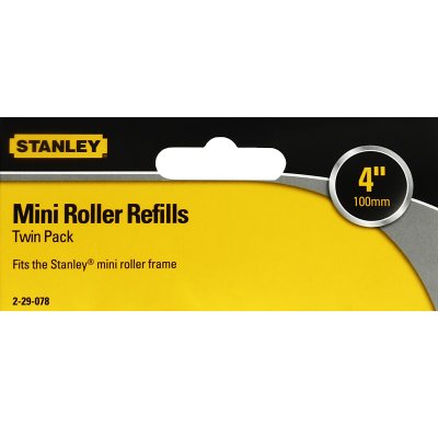 อะไหล่ลูกกลิ้งทาสีน้ำ STANLEY ขนาด 4 นิ้ว 2 ชิ้น/แพค รุ่น 2-29-078