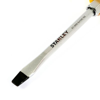 ไขควงตอกปากแบน STANLEY (6 มมX4 นิ้ว/6 มมX6 นิ้ว/8 มมX8 นิ้ว/8 มมX10 นิ้ว/8 มมX12 นิ้ว)