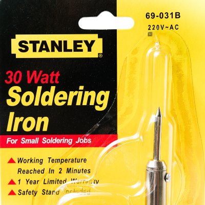 หัวแร้งบัดกรีด้ามปากกา STANLEY 30W/45W 220V รุ่น S351-69031B
