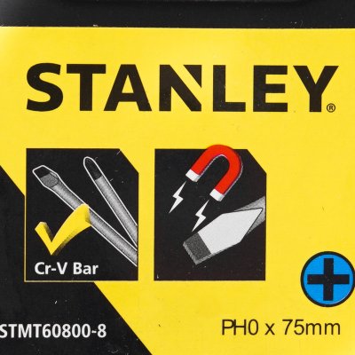 ไขควงปากแฉก STANLEY PH0X75 มม–#3X250MM