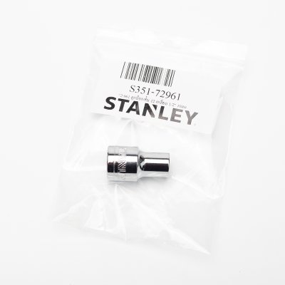 ลูกบ็อกสั้น 12 เหลี่ยม STANLEY 1/2-3/8 นิ้ว 10มม.-เบอร์13 รุ่น 72-961–86-348