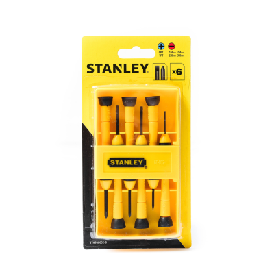 ไขควงนาฬิกา สแตนเล่ย์ (STANLEY) รุ่น 66 - 052 จำนวน 6 ชิ้น