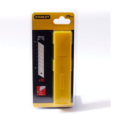 0-11-325 ใบมีดคัตเตอร์ 25มม.10ชิ้น/แพ็ค