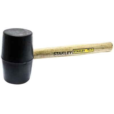 ค้อนยางด้ามไม้ 13นิ้ว 16OZ., 24OZ. STANLEY