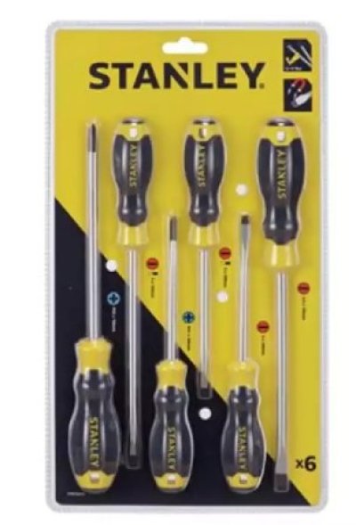 ชุดไขควงด้ามหุ้มยาง Cushion Grip2 STANLEY