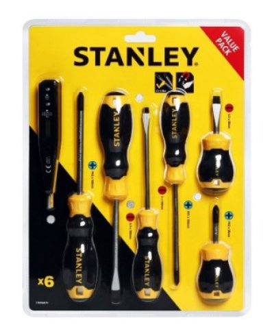 ชุดไขควงด้ามหุ้มยาง Cushion Grip2 STANLEY