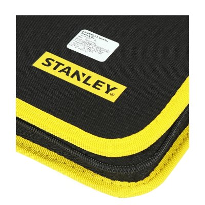 กระเป๋าผ้าเก็บเครื่องมือ STANLEY แบบซิป สำหรับเครื่องมือ 9 ชิ้น