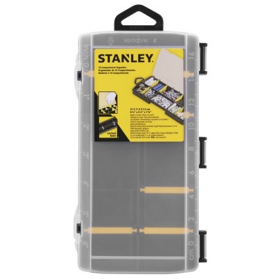 กล่องจัดเก็บอุปกรณ์ (Organizer) STANLEY 10 ช่อง ขนาด 9 นิ้ว รุ่น STST81679-1
