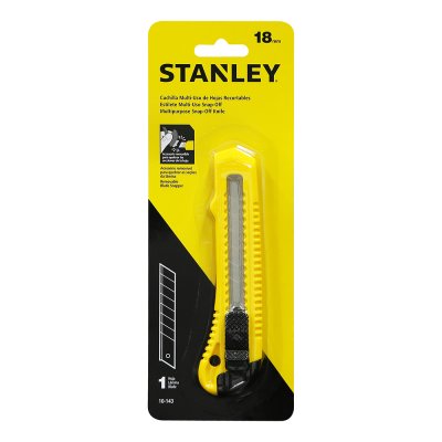 คัตเตอร์ใหญ่ Stanley 18 มม. รุ่น 10-143