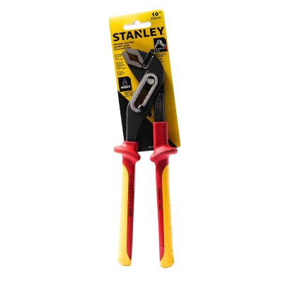 คีมคอม้า (คอเลื่อน) หุ้มฉนวน STANLEY 10" รุ่น 84-294